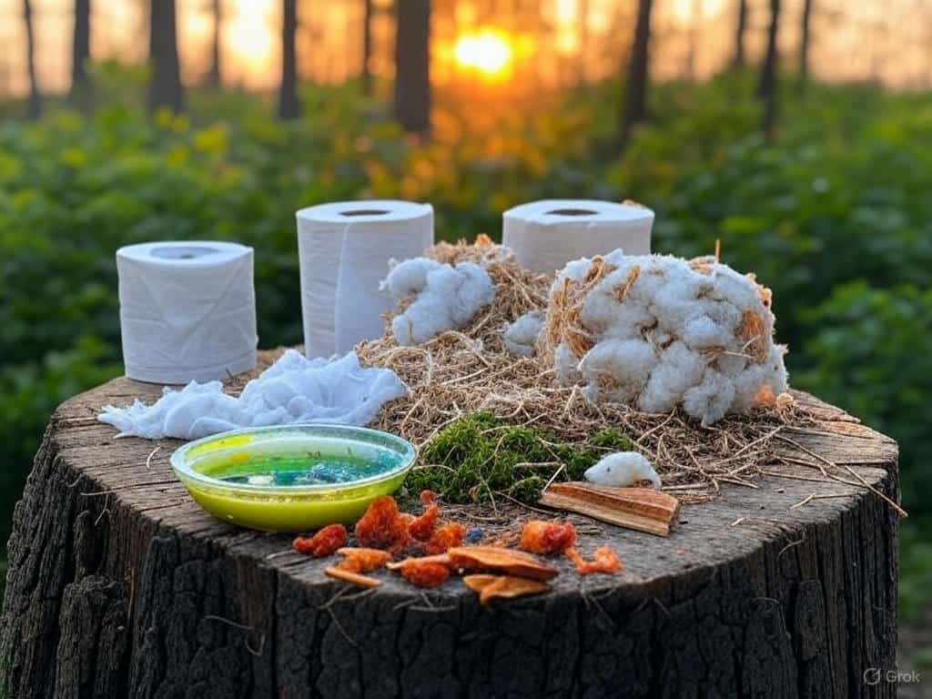 Material Feuerstarter Natur Material Feuerstarter Natur